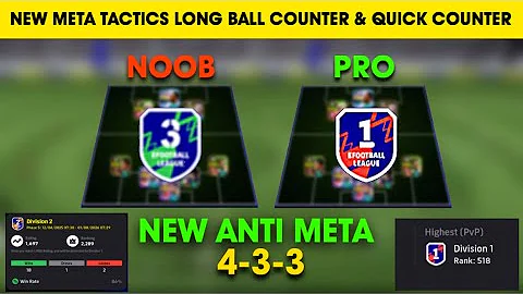 Deadly 4-3-3 Long Ball Counter Tactics in eFootball 2026 Mobile | Best Formation efootball 2026