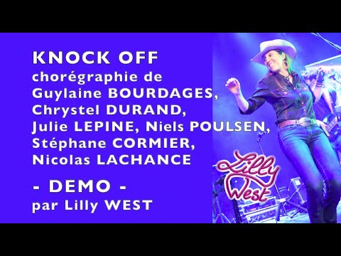 DEMO KNOCK OFF de GBOURDAGES CDURAND JLEPINE SCORMIER NLACHANCE NPOULSEN  Lilly WEST