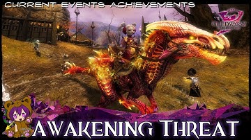 GW2 Awakening Threat, Portal Breaker, Zone Defense achievements