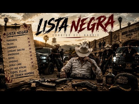 LISTA NEGRA 🔥 El Que Traiciona Se Apunta Solo | Corridos Tumbados 