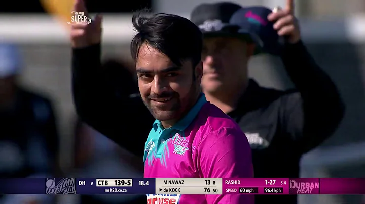 Quinton de Kock Smashes Rashid Khan!