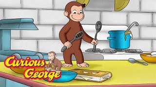 Curious George 🐵 Baking with George 🐵 Kids Cartoon 🐵 Kids Movies 🐵 Videos for Kids image