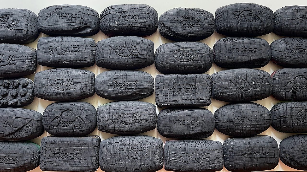 ▪️ ASMR BLACK SOAP CUBES ▪️