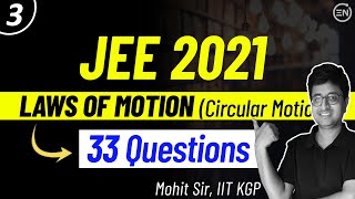 JEE 2021 Solution Series | Laws of Motion | JEE Physics | Chapter wise Solution #MissionJEE2024
