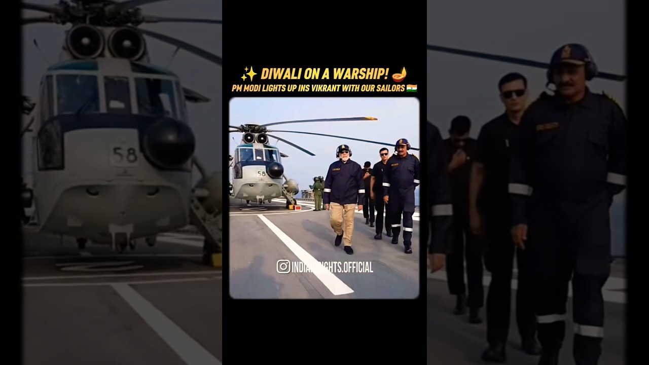 PM Modi on INS Vikrant! | PM Modi | Ins Vikrant |MiG 