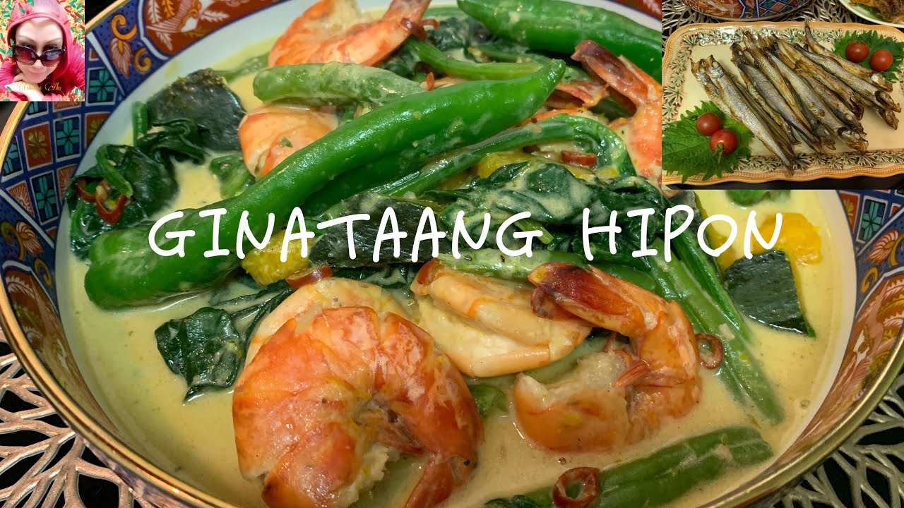 GINATAANG HIPON RECIPE | FILIPINO FOOD | Cebuana Ako - YouTube