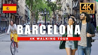 Barcelona, Spain Walking Tour - Central City Walk [4K HDR - 60fps) by 4K World Walks 6,383 views 3 months ago 51 minutes