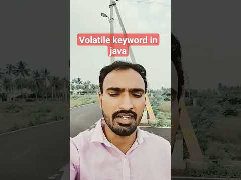 #java volatile keyword in java - YouTube