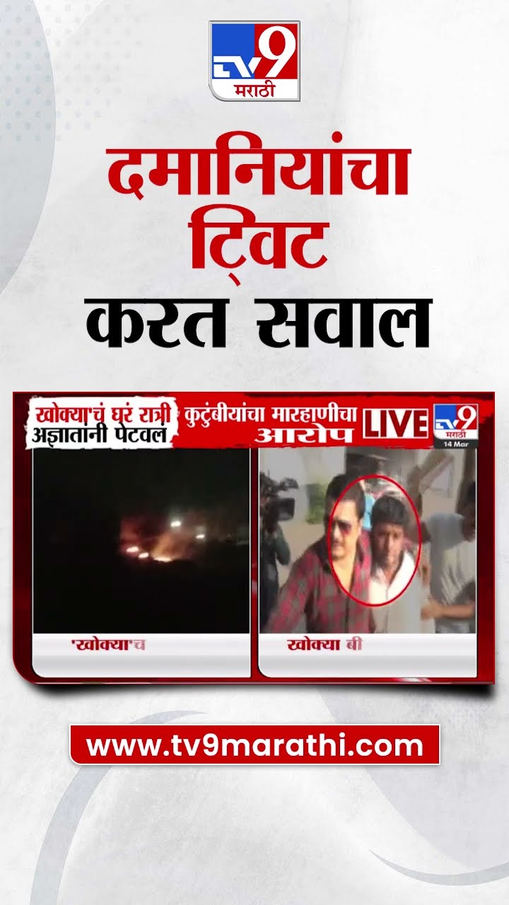 Anjali Damania : 'सतीश भोसलेचं घर का जाळलं? दमानियांचा ट्विट करत सवाल