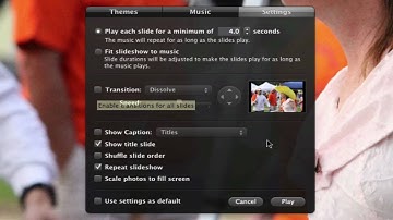 Creating DVD Slideshows With iPhoto 