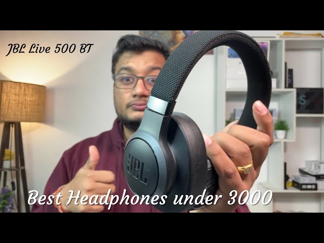 JBL live 500 BT headphones unboxing and review || Best wireless headphones