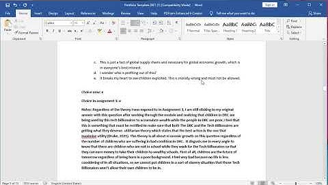 SUS 1501 Portfolio 2021