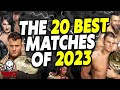 Solomonster ranks the 20 best wrestling matches of 2023  solomonster sounds off