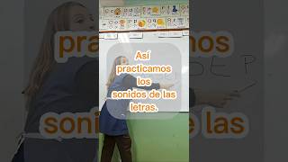 Así practicamos los sonidos de las letras. Aprender a leer jugando y cantando.