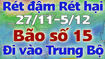Tin mưa lớn | Dự báo thời tiết mới nhất ngày mai 27/11/2025 | thời tiết 7 ngày tới | tin bão