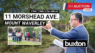 Live Auction @ 11 Morshead Avenue, Mount Waverley