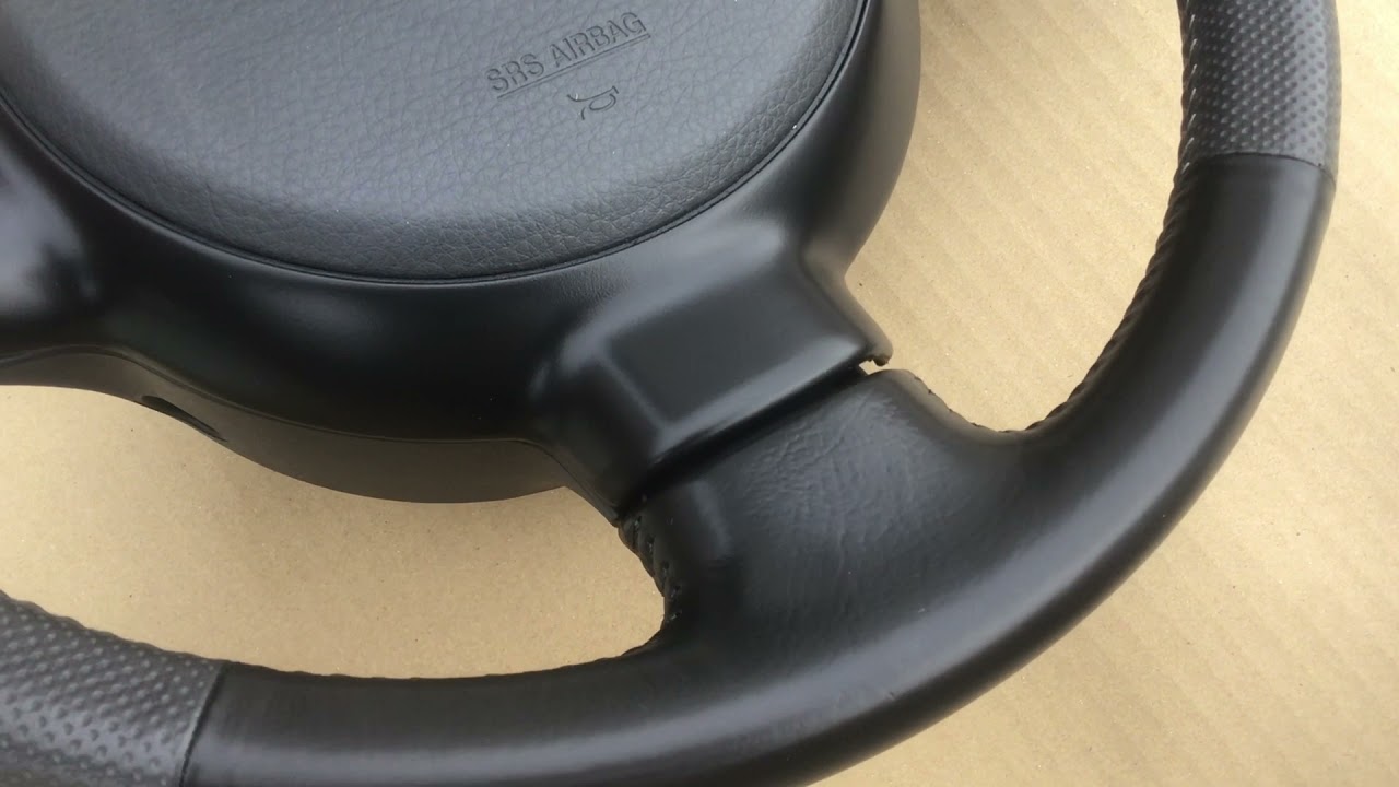 HE21SラパンSS純正ハンドル塗装して見ました 茨城県稲敷市