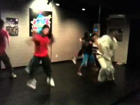 HIPHOP TANI lesson -2 @juicy brown 2010.8.19