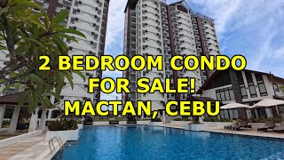 2 BEDROOM NICELY FURNISHED CONDO FOR SALE ON MACTAN, CEBU