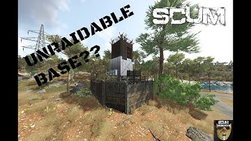 SCUM | How to build a UNRAIDABLE BASE for SOLO/DUO