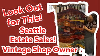 Estate Sale Tips Seattle Vintage Shop Best Finds at Estate Sales?! Vintage Textiles for Us Antiques