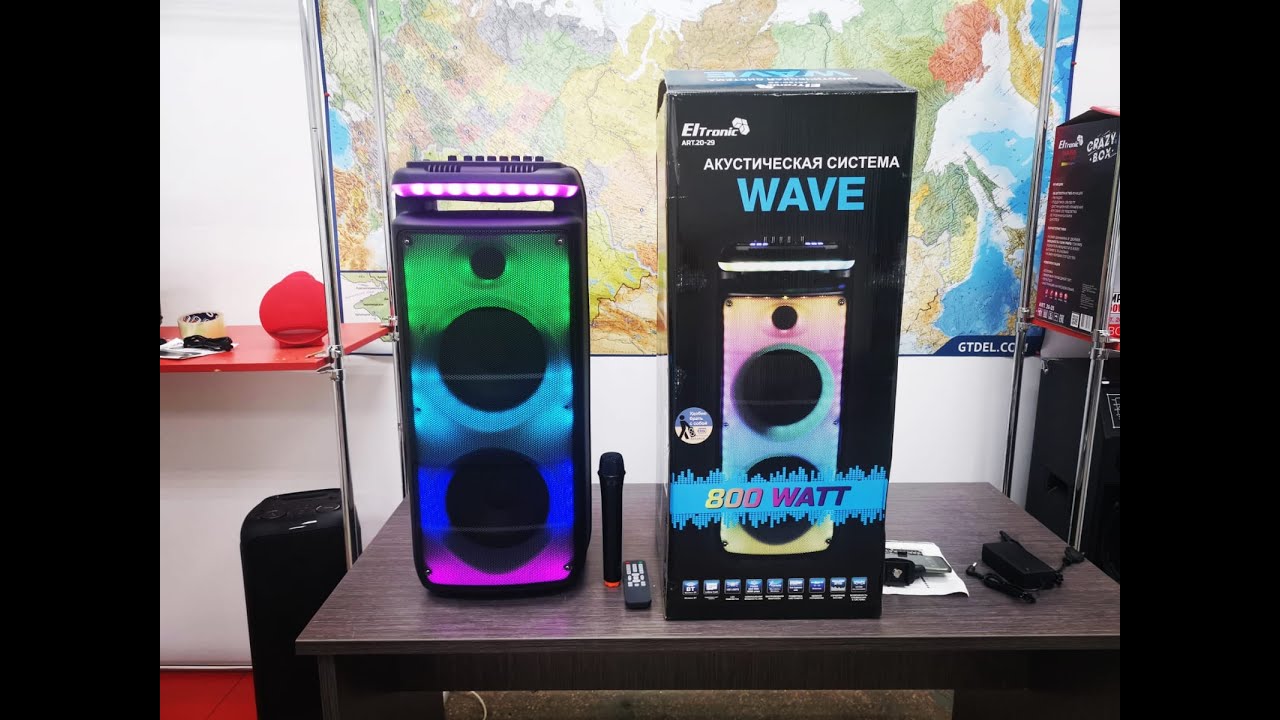 Пришла новинка Акустическая системаEltronic Wave 2029
