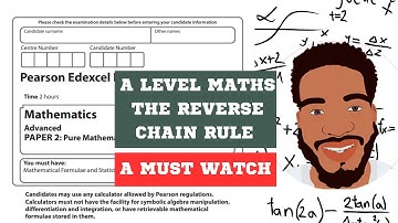 A Level Maths | Integration | The Reverse Chain Rule | June 2023 | Edexcel | MathsWithDan