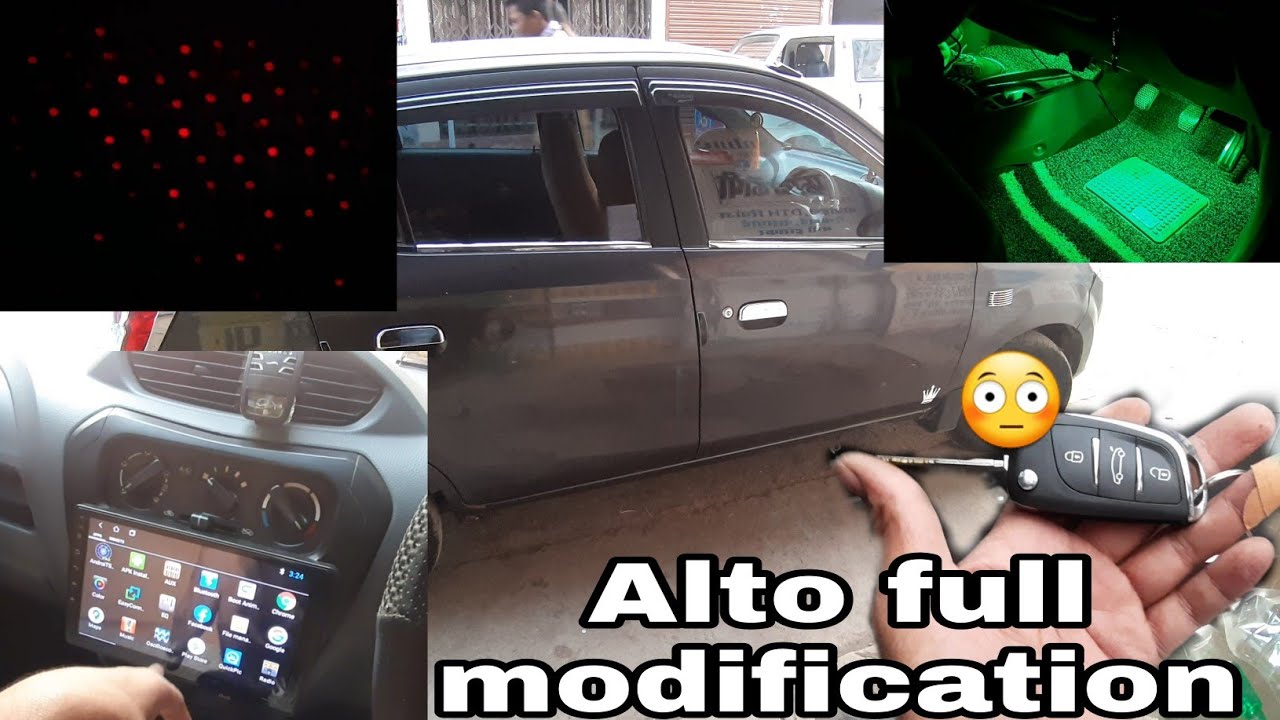 Alto 800 Modification Alto car accessories roof light Android