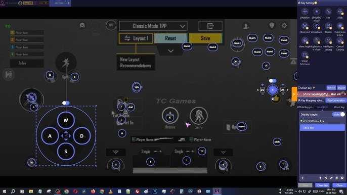 BGMI/Pubg in Low End PC without emulator 🔥 TC Games keyboard mouse