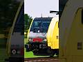 Siemens Eurosprinter ES64F4 with freight train #trains #railway #railroad #trainspotting #dronevideo