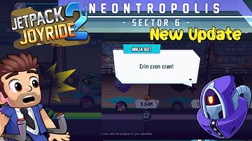 Latest update! Jetpack Joyride 2 Neontropolis Sector 6 #walkthrough @HalfbrickStudios