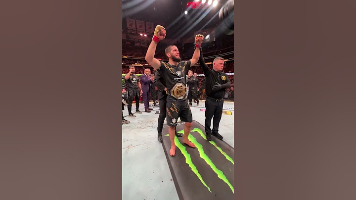 AND STILLLLLL!!! Islam Makhachev defeats Dustin Poirier in the fifth round 🤯 #UFC302