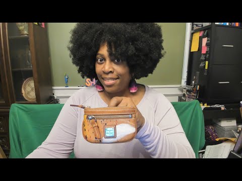 Unboxing of Dooney and Bourke Dipinta Small Coin Purse