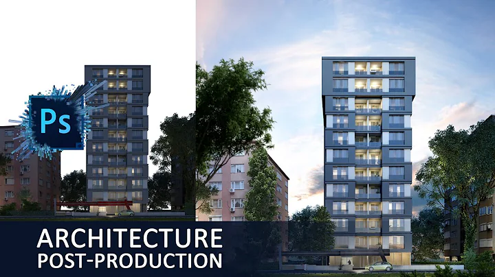 Photoshop Post Production | Architecture Visualization Render v.8 | PSD Available!!