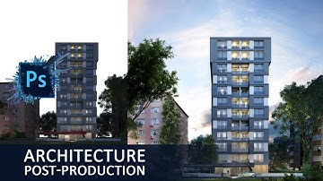 Photoshop Post Production | Architecture Visualization Render v.8 | PSD Available!!