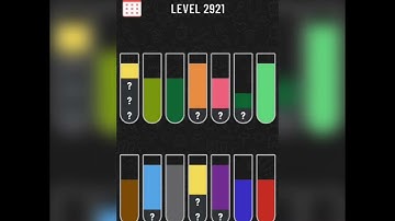 Water Sort Puzzle - Level 2921
