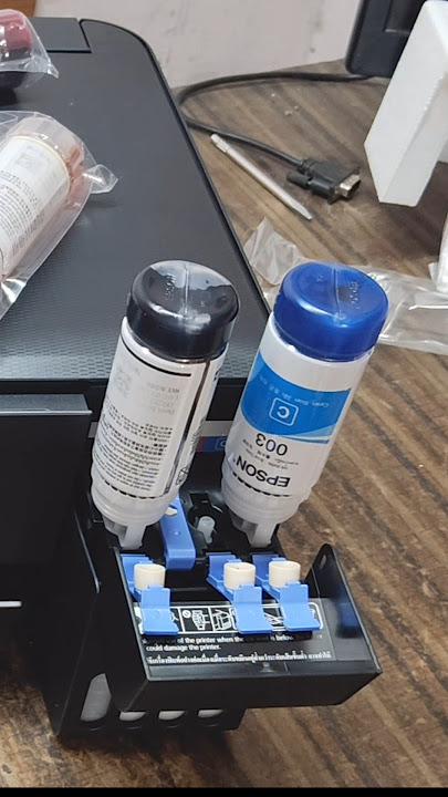 New Epson L3250 Ink filling | How to refill ink in Epson printer #shorts #epson #printer #getfix