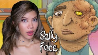 LUNCH MEAT DID *THIS* TO HER FACE?!  Sally Face Episode 3