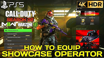 How to Equip Showcase Operators Season 2 MW2 | Modern Warfare 2 Season 2 Showcase Operator Equip