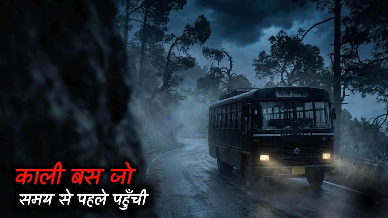 काली बस जो समय से पहले पहुँची 😱 | शिमला रूट की सबसे डरावनी सच्ची कहानी | Bhoot FM 