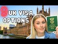 9 Visa Options for South Africans to LIVE IN THE UK