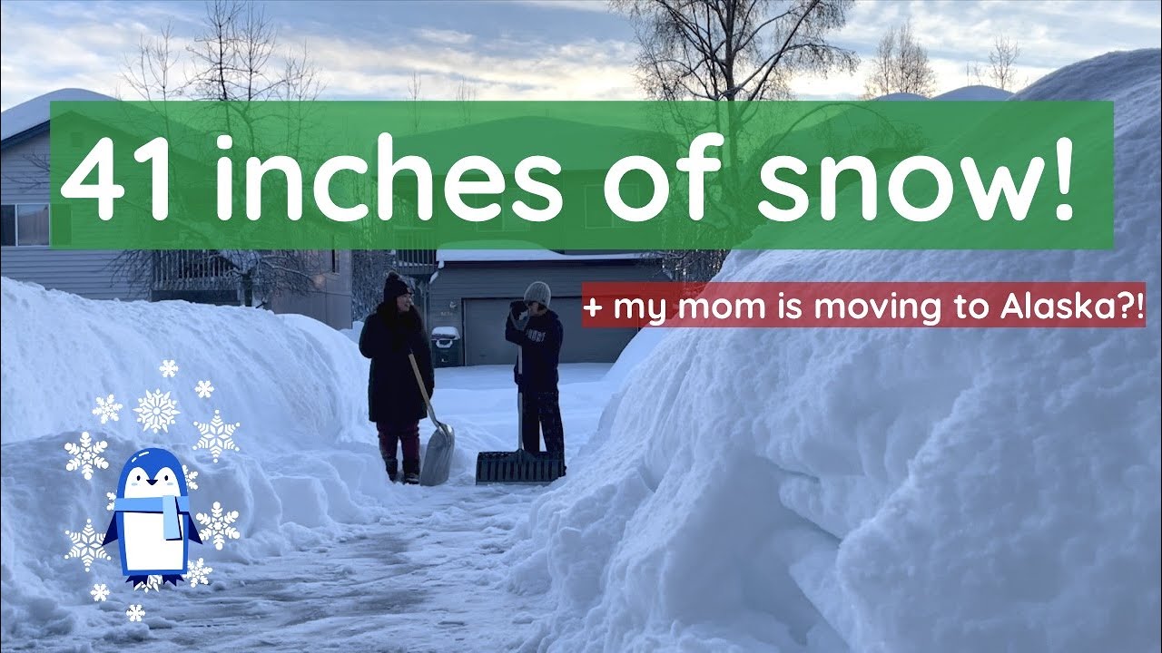 Anchorage Got 41 Inches Of Snow! - YouTube