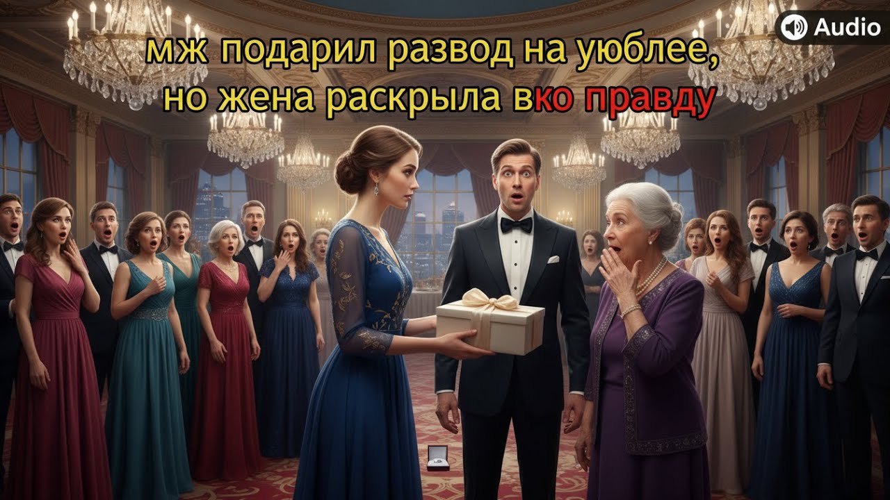 Муж вручает развод на юбилее – мать уходит в тишине!