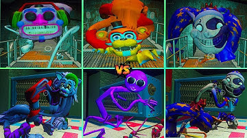 ALL NEW Mod JUMPSCARES Compilation Poppy Playtime: Chapter 2 VS Chapter 1 | P3 #5 (End Death News)BB