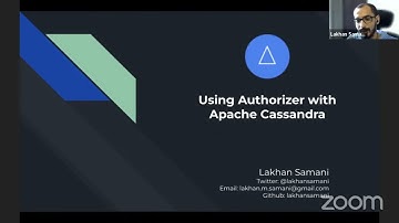 Using Authorizer With CassandraDB | Apache Cassandra World Party 2022