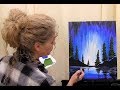 Learn to paint "Shooting Star" with acrylics | Paint and Sip at Home | Step by Step tutorial