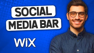 How to Add Social Media Icons Bar to Wix Website (2022) | Wix Social Media Icons
