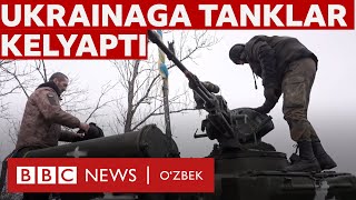 Украина Америка ва Германия танклари берилишини қандай кутиб олди? BBC News O'zbek