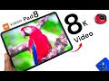 Xiaomi Pad 8 8k Video Support Test Gaming Beast 🔥🔥🚀🚀🚀##xiaomipad8