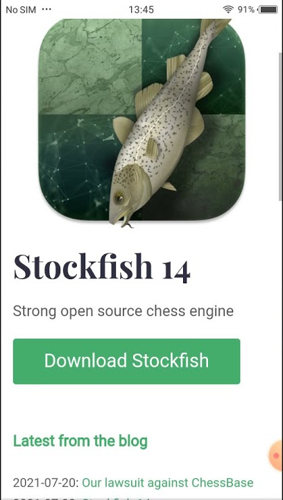 Stockfish - Open Source Chess Engine